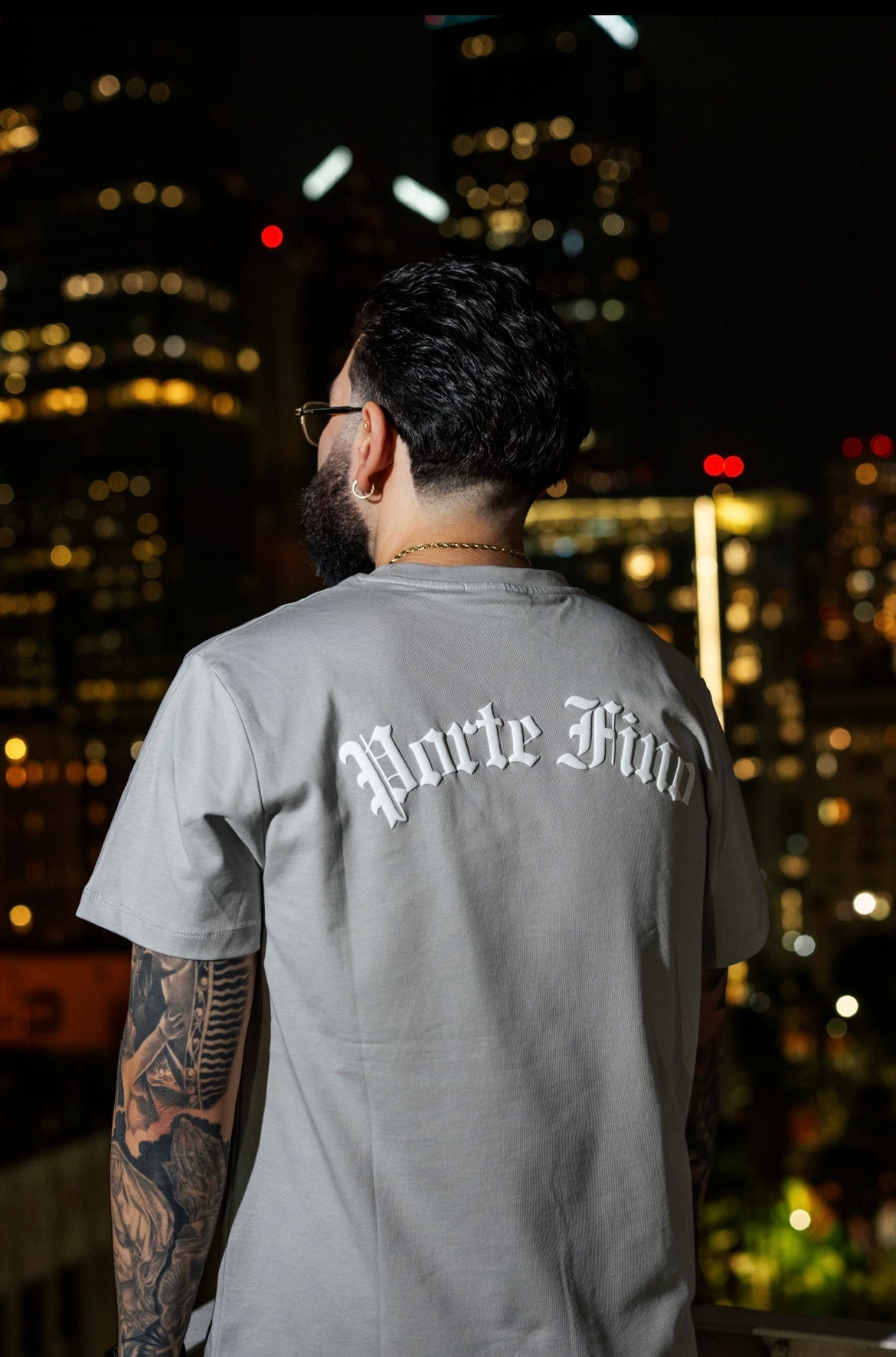Grey Royal PF Tee