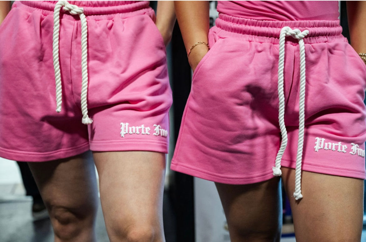 Pink PF Royal shorts