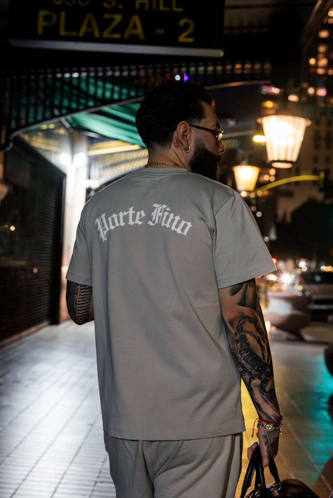 Grey Royal PF Tee
