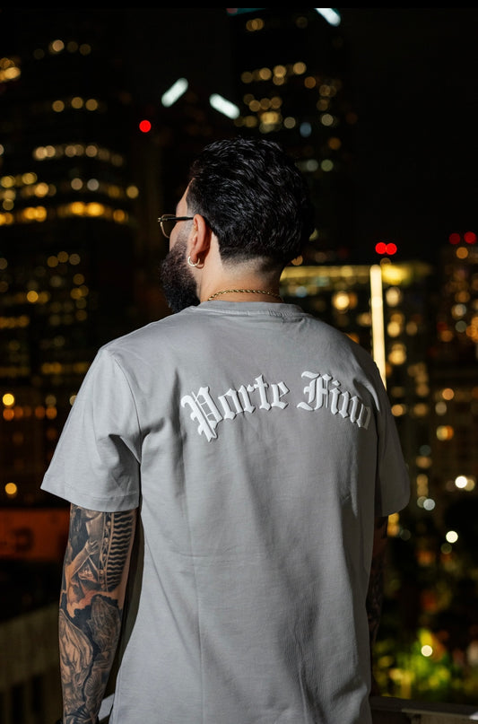 Grey Royal PF Tee