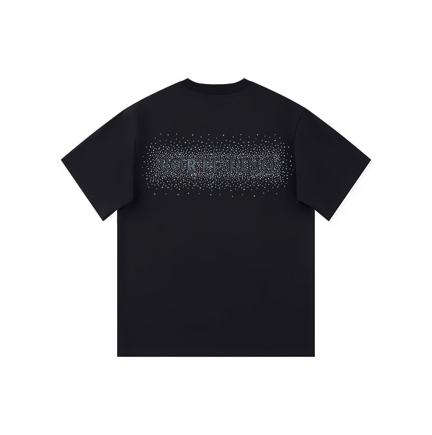 Porte Fino Rhinestone Unisex Over size Tee