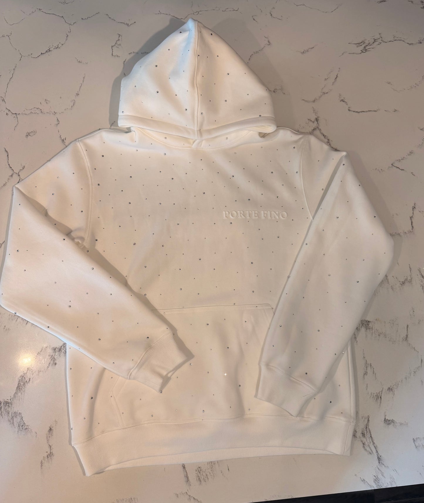 White PF Brillo Hoodie