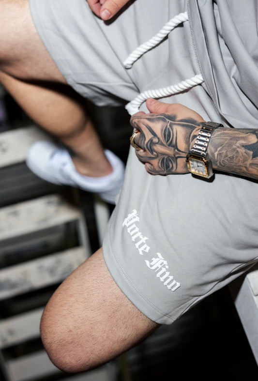 Grey PF Royal Shorts